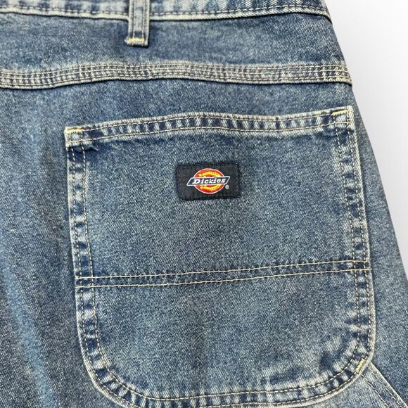 Dickies Carpenter Jeans Men’s Size 44x30 Classic Retro Medium Wash Denim - Picture 4 of 10